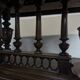 Renaissance-style table in solid walnut