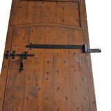 hand-forged studded castle doors + frame from the 1800s/1900s