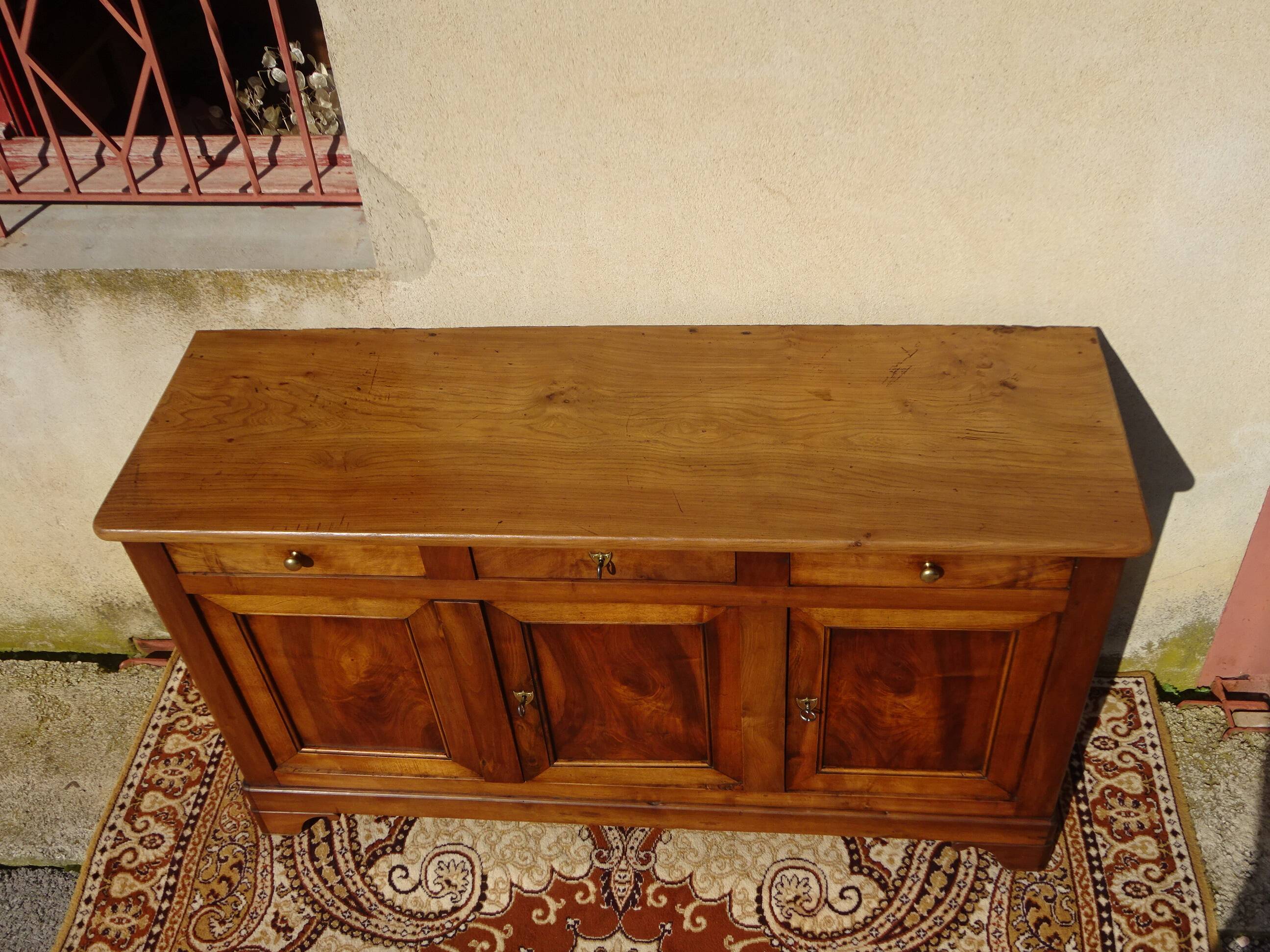 Louis Philippe enfilade in elm