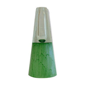 Multi-layered glass soliflore vase