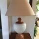 Vintage two-tone ceramic lamp