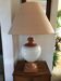 Vintage two-tone ceramic lamp