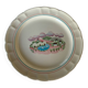 Italian decorative plate "Tre Ci" - naive village & birds décor