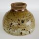 Pyrite stone bowl signed by Gustave Tiffoche – vintage French ceramics from the 70s.