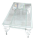 Wrought iron coffee table