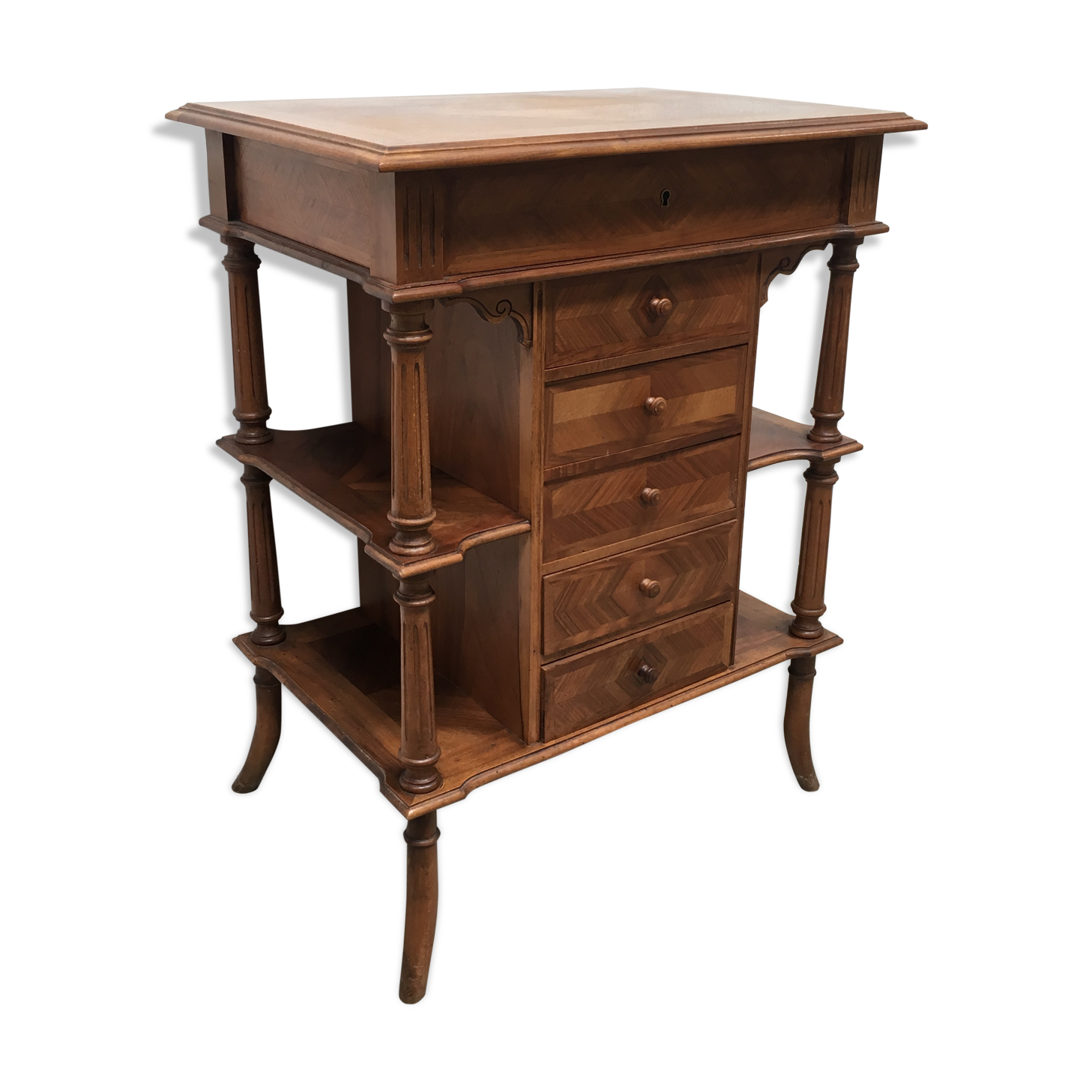 Dressing table with drawers