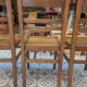 Set of reconstruction chairs