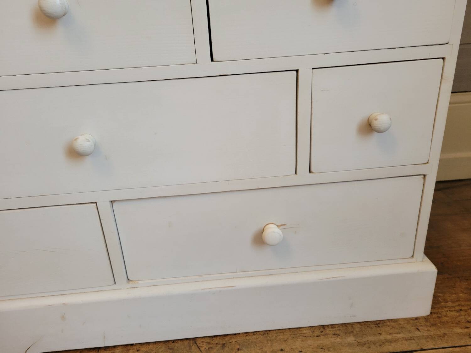 Craft cabinet with drawers