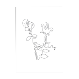 Flowers in one line 1