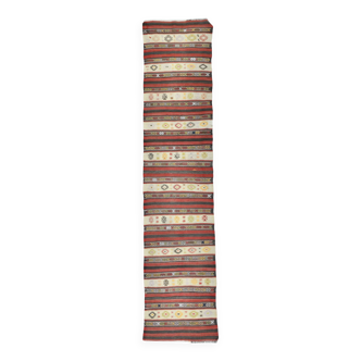 Tapis Kilim turc vintage 2x10, 69x316 cm