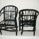 Paire de fauteuils de jardin  des années 50