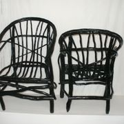 Pair of garden armchairs from the 50s