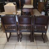 Lot of 6 chairs Henri II