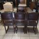 Lot de 6 chaises Henri II