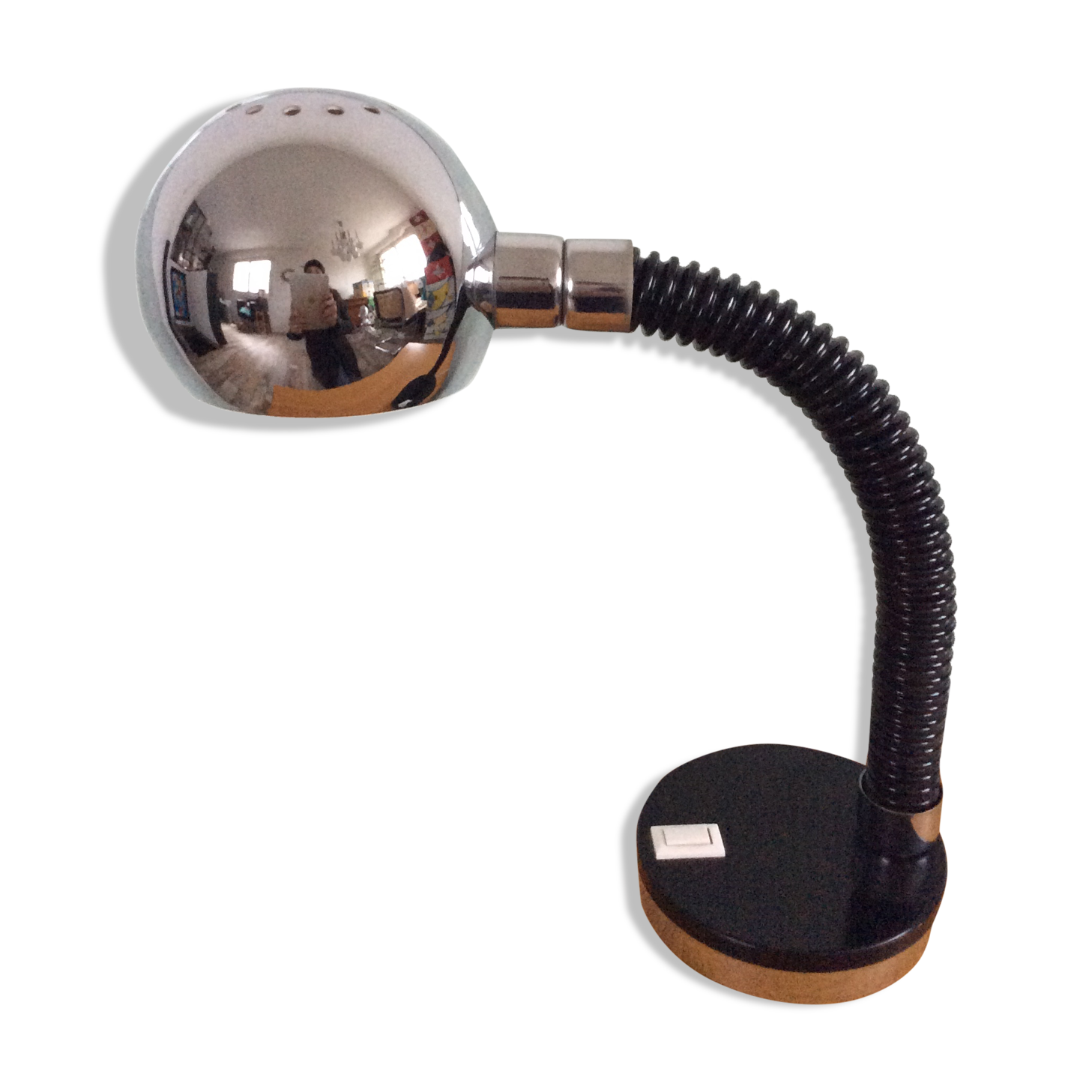 Lampe Eye ball des années 70
