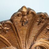 Miroir doré ancien XIXe Bois