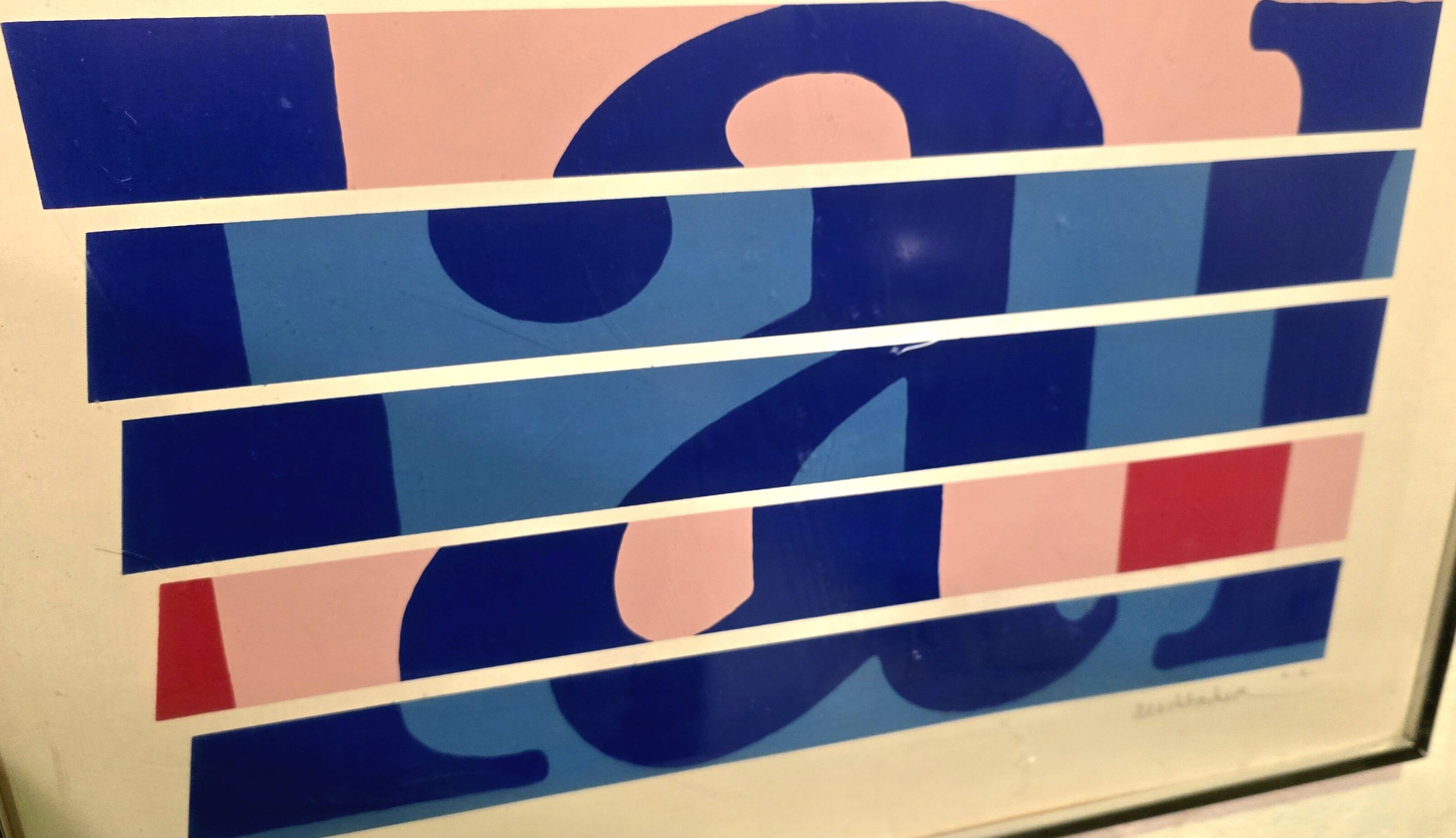 Arthur Aeschbacher (1923–2020) - Original lithograph, signed EA around 198.