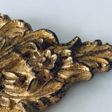 Gold wall candle holder