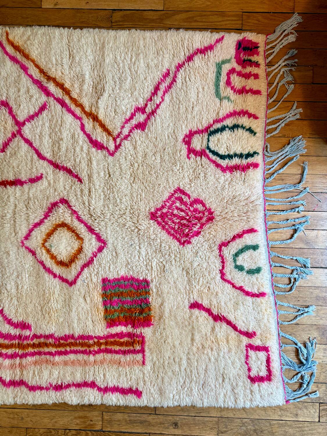 Tapis berbère Béni Ouarain 151x152
