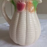 Vintage Barbotine Pitcher