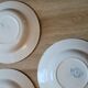 Choisy le Roi Boulenger 3 hollow plates model Parmentier Terre de Fer
