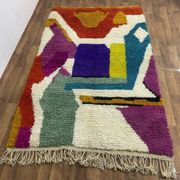 Tapis marocain en laine artisanale 2.5 x 1.5 m