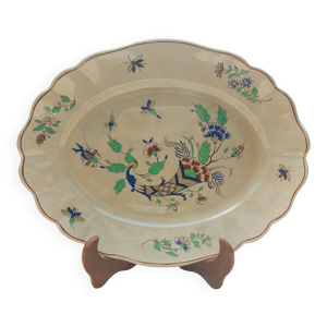 Plat de service ovale