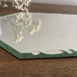 Beveled mirror 33 x 18 cm