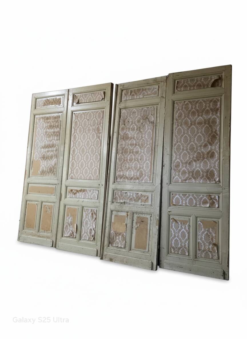 4 old partition doors from the 19th century