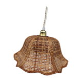 Rattan flower hanging