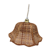 Rattan flower hanging
