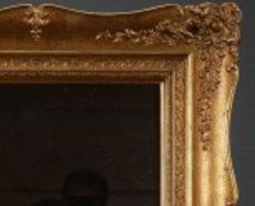Miroir doré