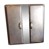Medicine cabinet in waxed steel