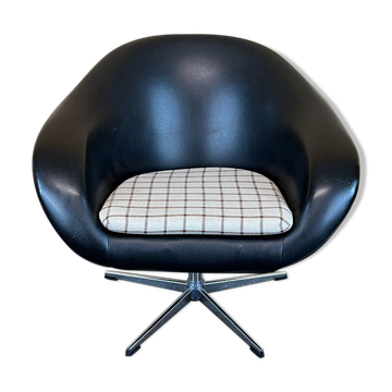 60s 70s armchair balloon chair cocktail armchair mid century design
