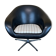 60s 70s armchair balloon chair cocktail armchair mid century design