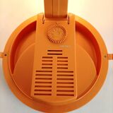 Upcycled orange seventies lamp