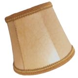 Antique lampshade in stretched parchment