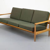 Vintage "Kolding" Sofa in Oak by Erik Wørtz for Ikea, 1960s