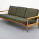 Vintage "Kolding" Sofa in Oak by Erik Wørtz for Ikea, 1960s