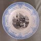 Set of 12 plates the pleasures of housekeeping