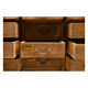 Wooden chest of drawers with 40 drawers