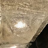 Mazzega frost glass foot lamp