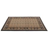 Tapis persan noir mina 80x150 cm
