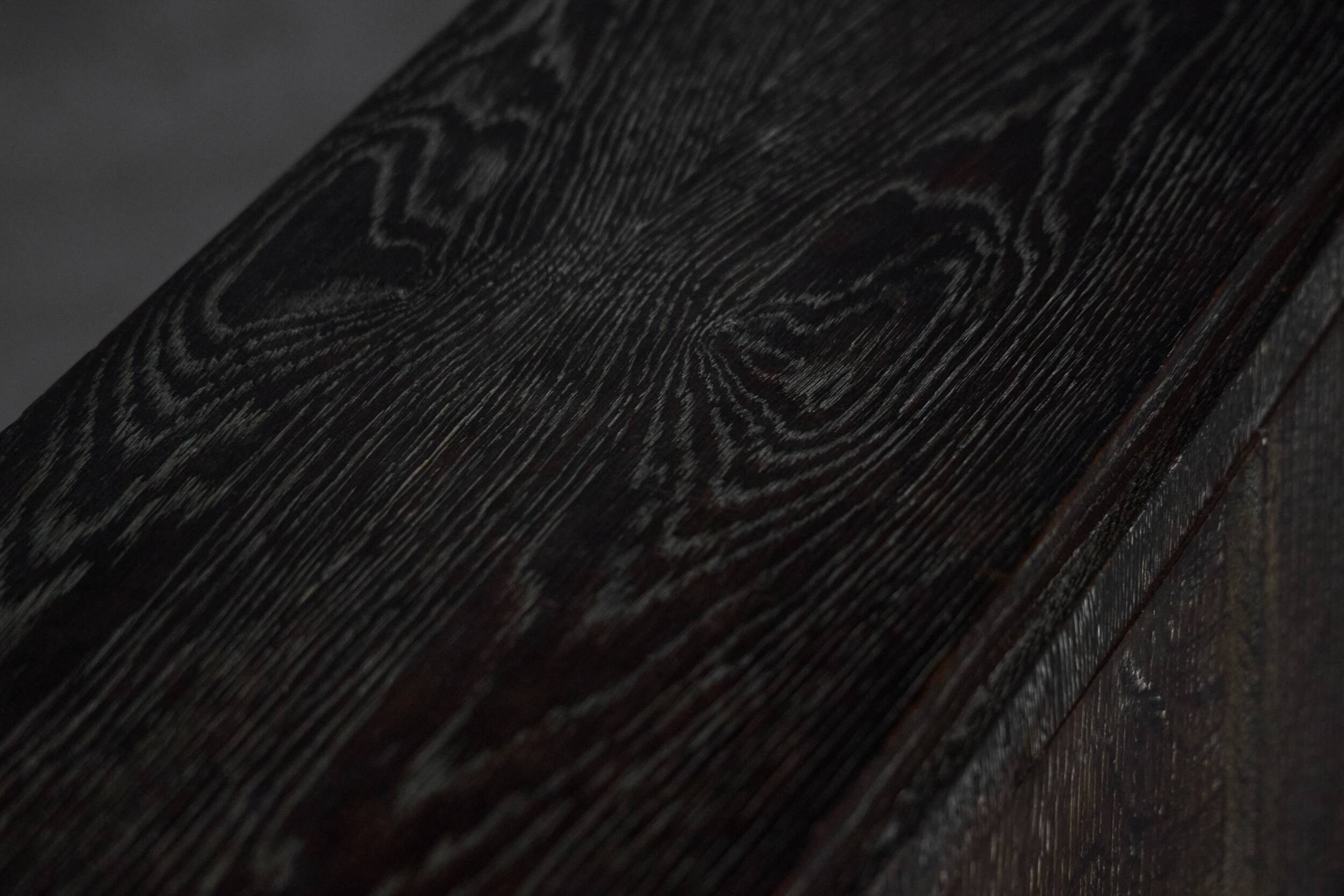 Modernist Art Deco oak cabinet, France, 1940s