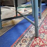 Rattan pedestal table