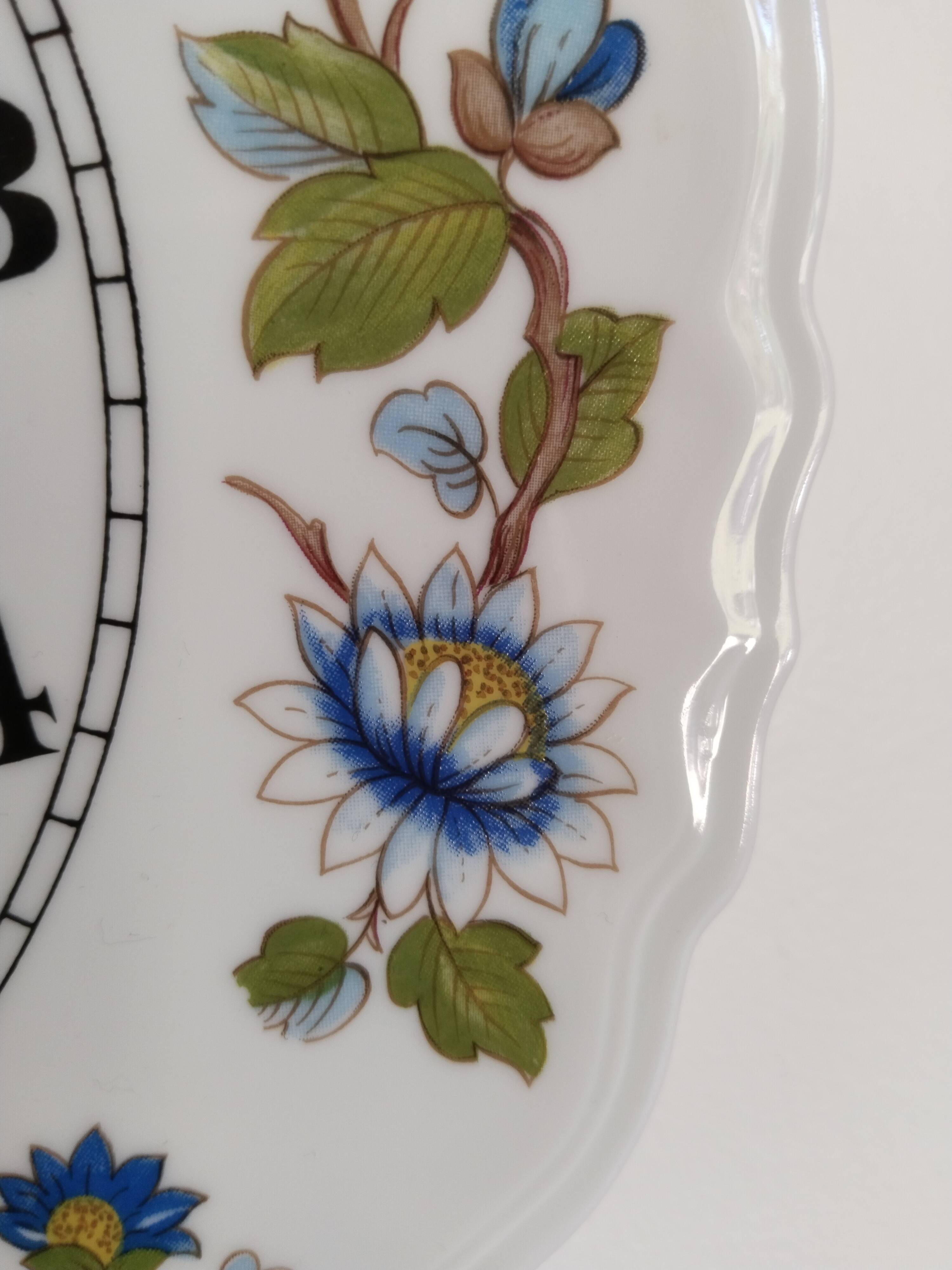 Limoges porcelain clock