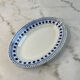 Plat ovale Sarreguemines collection Béatrice