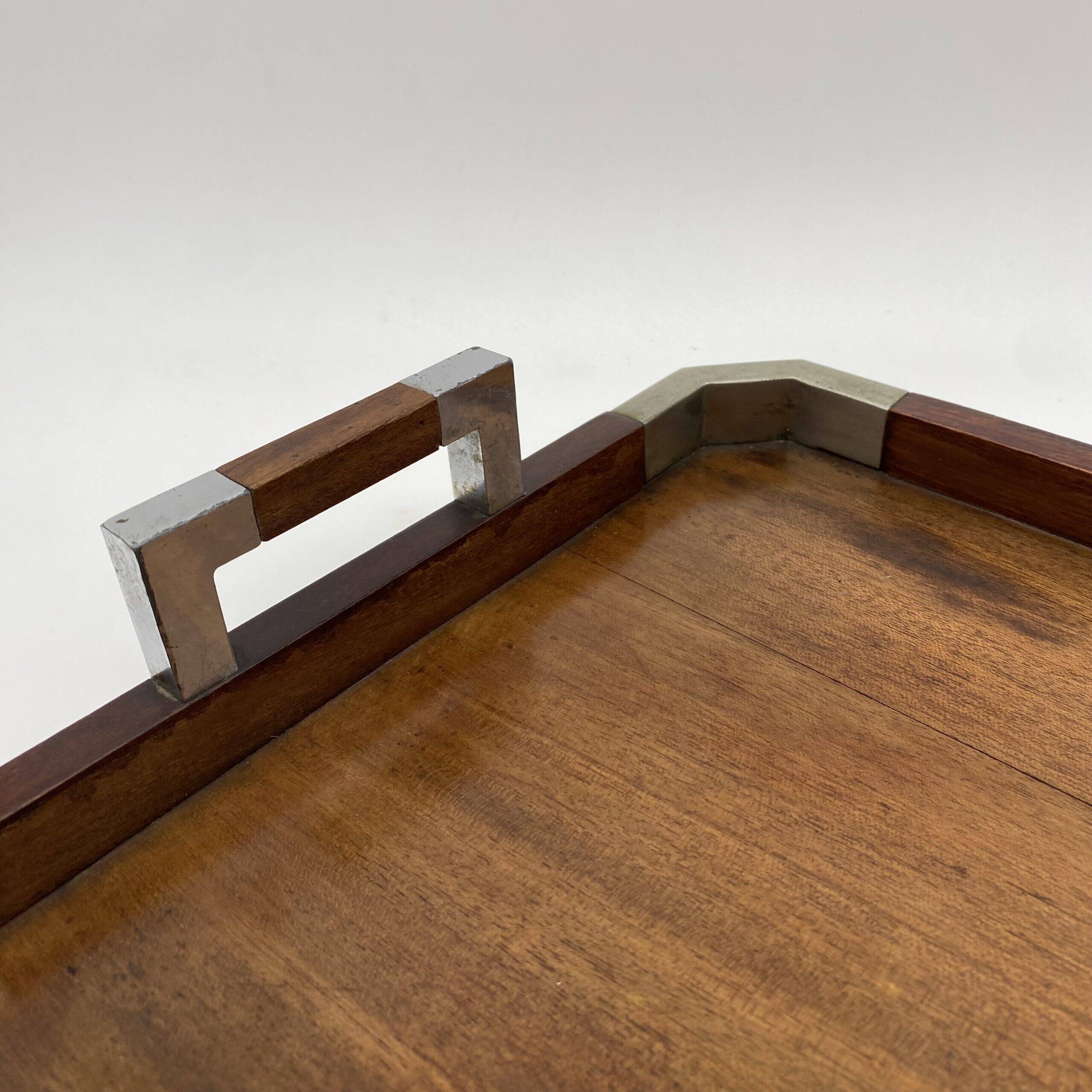 Art Deco wooden plateau – 1930s