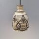Beautiful ceramic hanging lamp, designed by jette hellerøe denmark, 1960s.