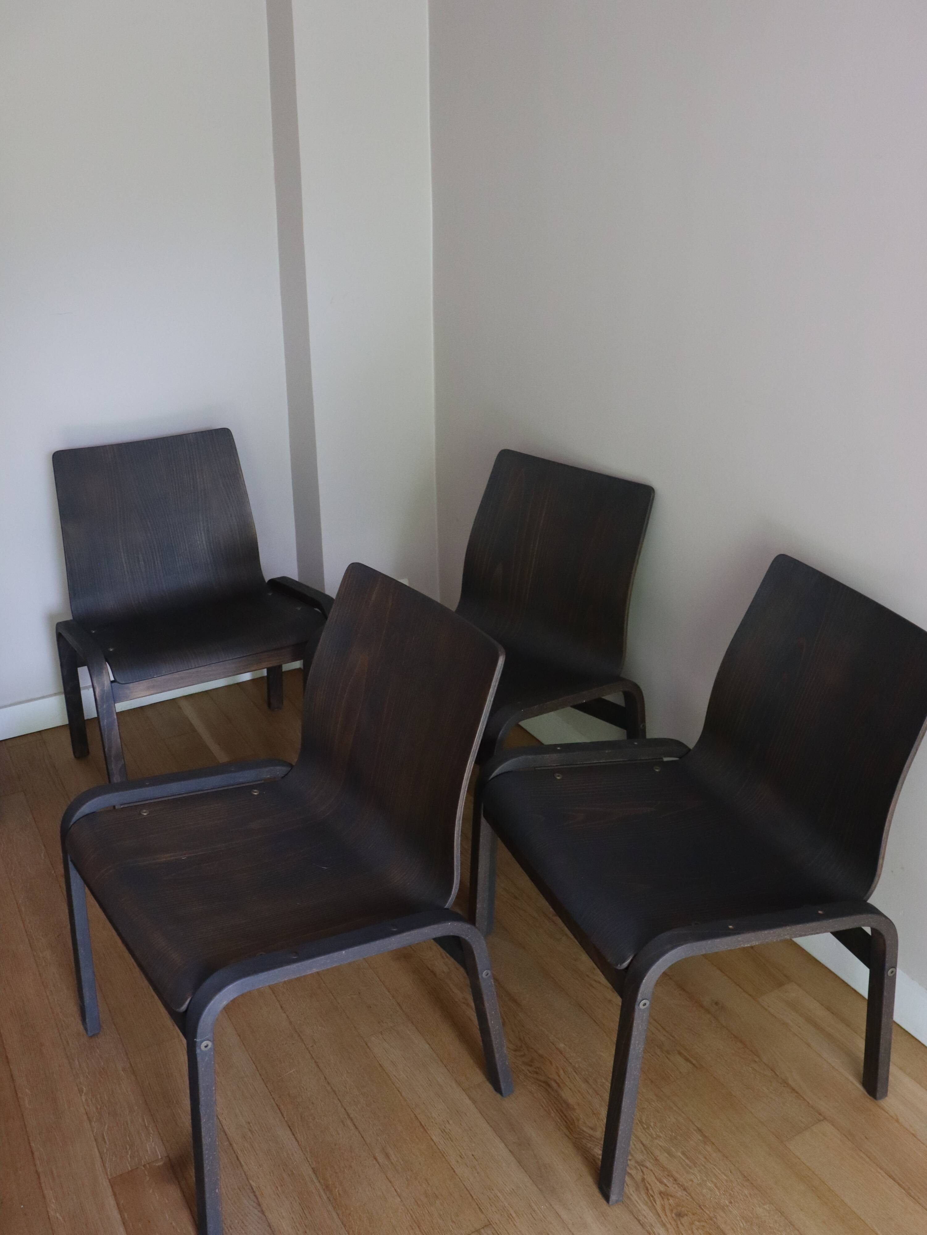 Four chairs or armchairs